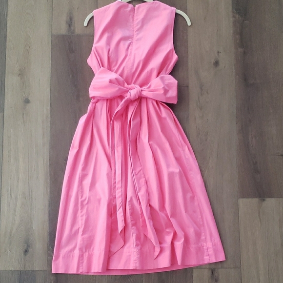 J. Crew Pink Sleeveless Midi Dress - Picture 3 of 4
